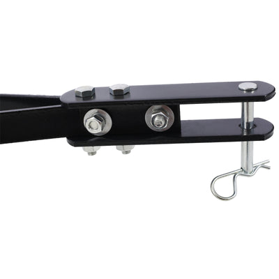 40-Inch Lawn Sweeper Tow Behind Dethatcher, Landscape Tractor Rake