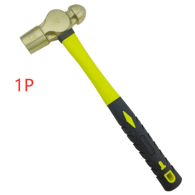 Hammer With Brass Handle