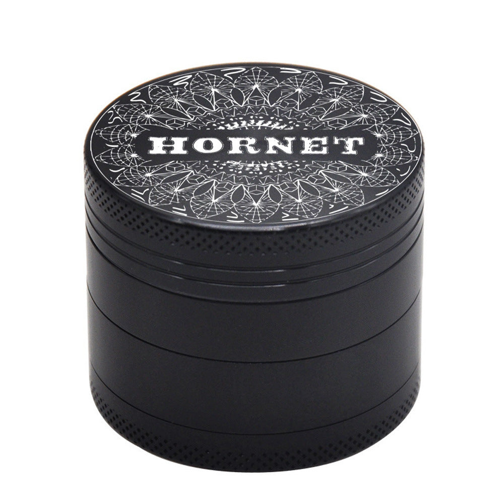 50mm Four-layer Aluminum Alloy Smoke Grinder Metal Smoke Grinder