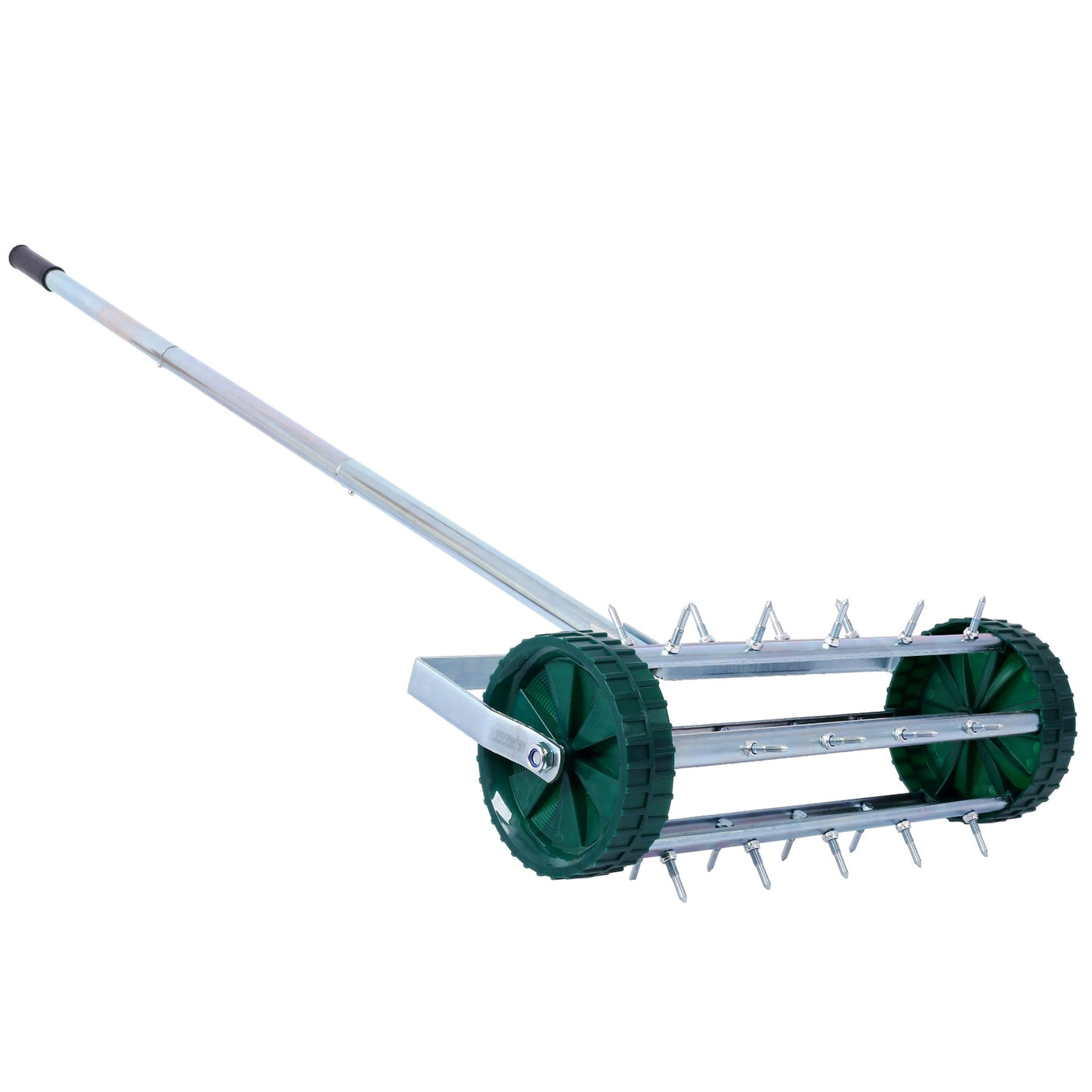 Spike Lawn Aerator, Heavy Duty Rolling Lawn Aerator, Garden Yard Rotary Push Lawn Aeration With Stee